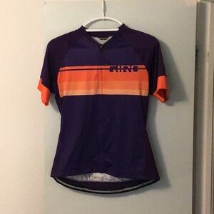 Giro full zip cycling jersey L
